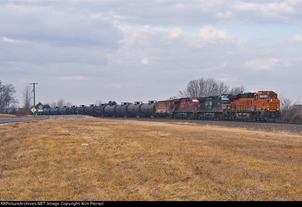 BNSF 6504 NS 9943 CP 8796